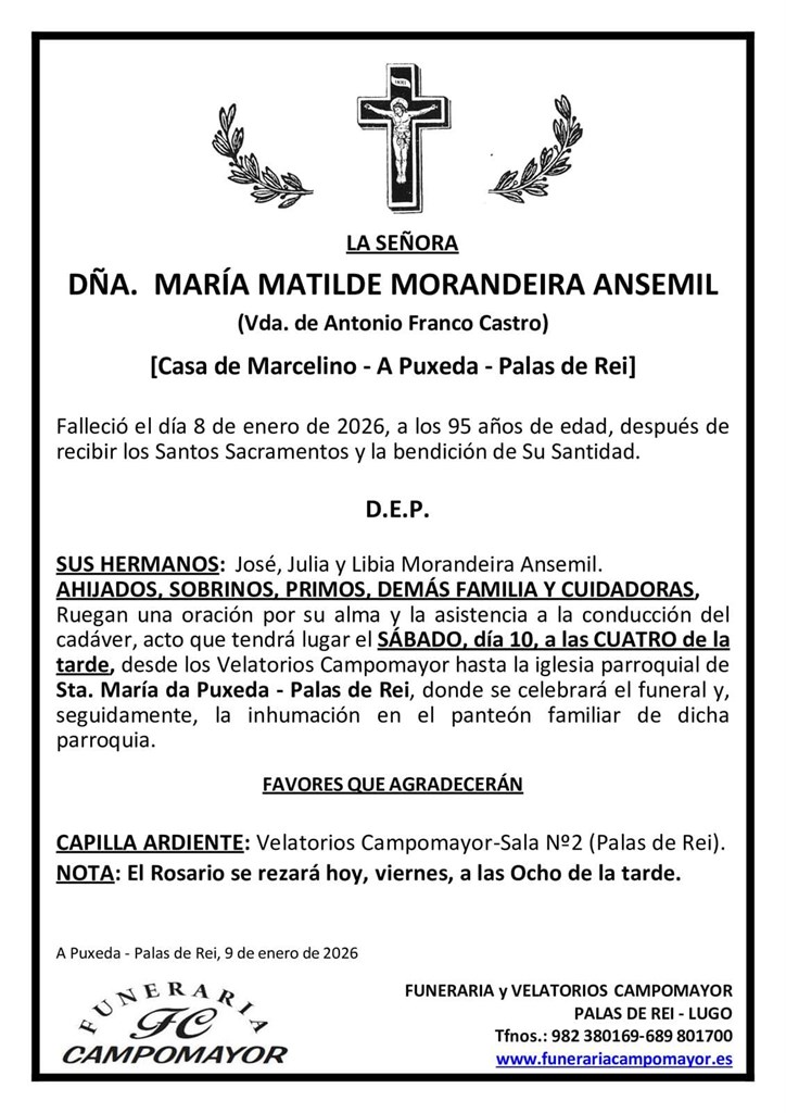 MARÍA MATILDE MORANDEIRA ANSEMIL