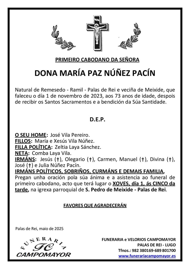 MARÍA PAZ NÚÑEZ PACÍN