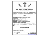 MARÍA VÁZQUEZ GONZÁLEZ