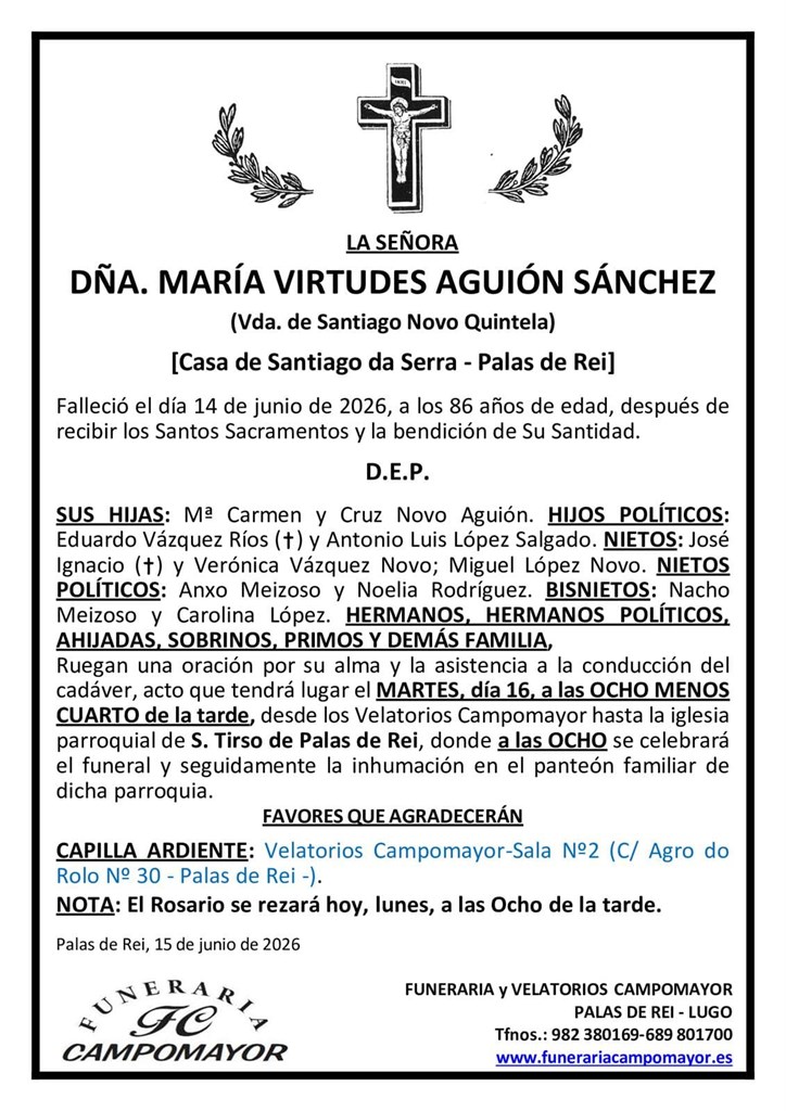 Foto principal MARÍA VIRTUDES AGUIÓN SÁNCHEZ