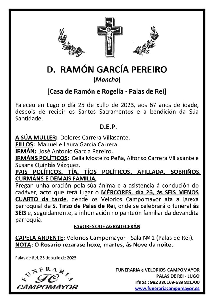 RAMÓN GARCÍA PEREIRO