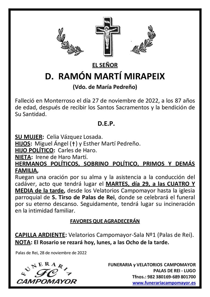 RAMÓN MARTÍ MIRAPEIX