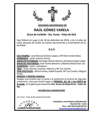 RAÚL GÓMEZ VARELA