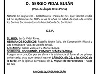 SERGIO VIDAL BUJÁN