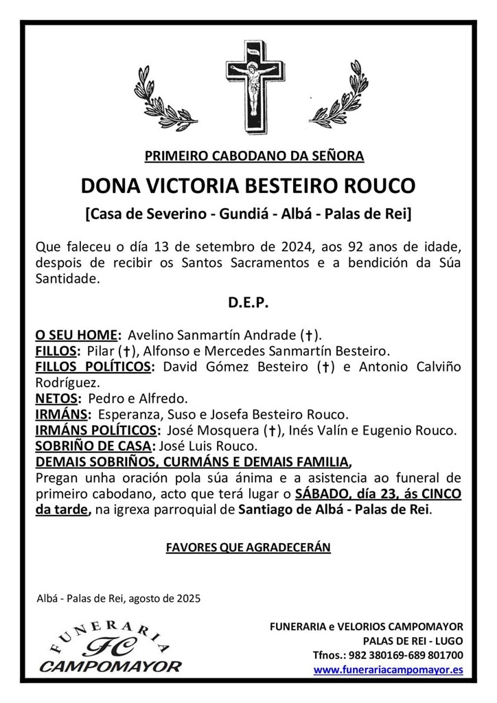 VICTORIA BESTEIRO ROUCO